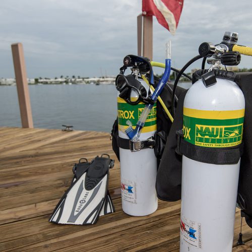 two-tanks PADI Enriched Air Nitrox